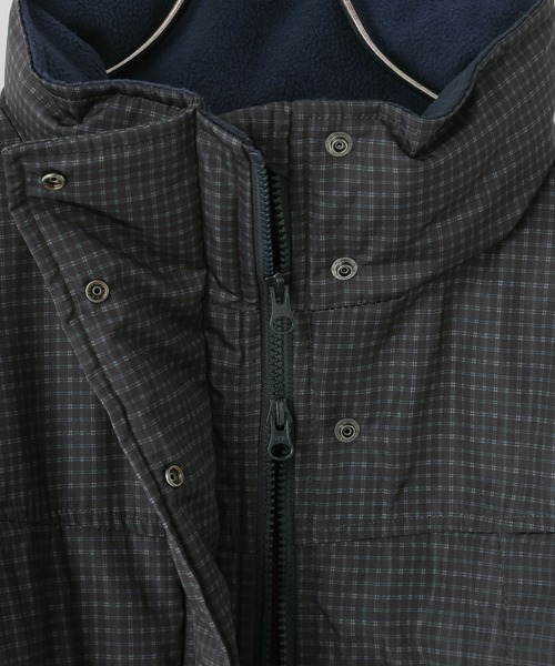LOWRYS FARM（ローリーズファーム）の「チェックモンスターショートコート　598063（ブルゾン・レディース・グレー/ブラウン・FREE）」の6枚目の写真
