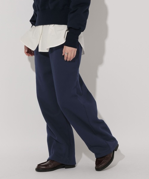 GEORGE'S(ジョージズ)の「裏起毛スウェットパンツ(スウェットパンツ・レディース・グレー/アイボリー/ネイビー・SMALL/MEDIUM)」の1枚目の写真