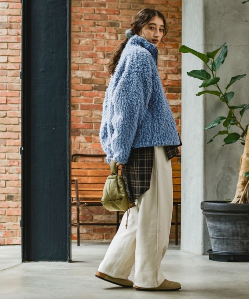 GEORGE'S(ジョージズ)の「裏起毛スウェットパンツ(スウェットパンツ・レディース・グレー/アイボリー/ネイビー・SMALL/MEDIUM)」の8枚目の写真