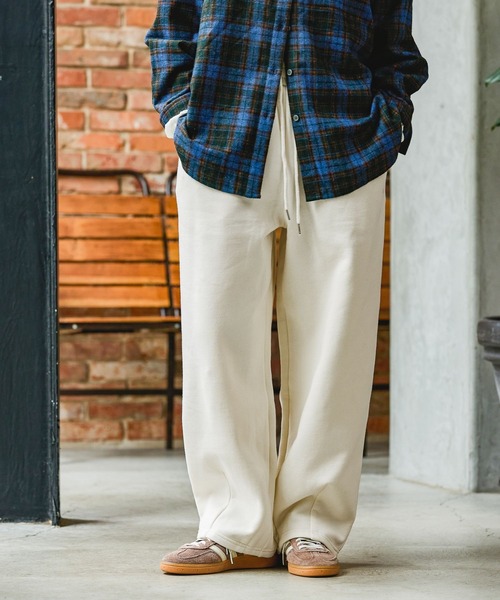 GEORGE'S(ジョージズ)の「裏起毛スウェットパンツ(スウェットパンツ・レディース・グレー/アイボリー/ネイビー・SMALL/MEDIUM)」の9枚目の写真