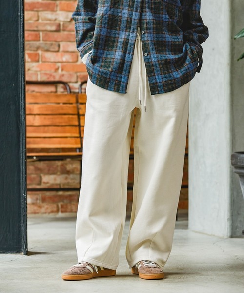 GEORGE'S(ジョージズ)の「裏起毛スウェットパンツ(スウェットパンツ・レディース・グレー/アイボリー/ネイビー・SMALL/MEDIUM)」の13枚目の写真