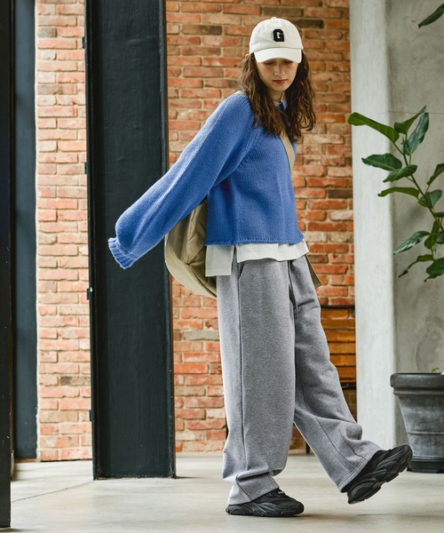 GEORGE'S(ジョージズ)の「裏起毛スウェットパンツ(スウェットパンツ・レディース・グレー/アイボリー/ネイビー・SMALL/MEDIUM)」の16枚目の写真