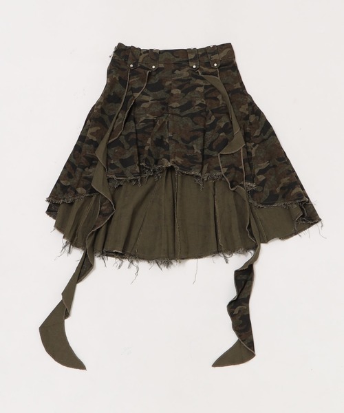Figments(フィグメンツ)の「カモフライレヘムミドルスカート(スカート・レディース・その他1・SMALL/MEDIUM)」の6枚目の写真