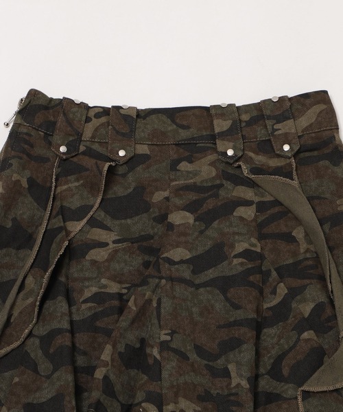 Figments(フィグメンツ)の「カモフライレヘムミドルスカート(スカート・レディース・その他1・SMALL/MEDIUM)」の8枚目の写真