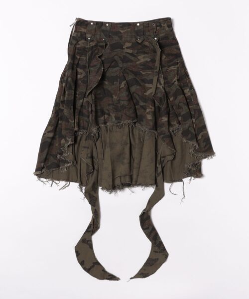Figments(フィグメンツ)の「カモフライレヘムミドルスカート(スカート・レディース・その他1・SMALL/MEDIUM)」の12枚目の写真