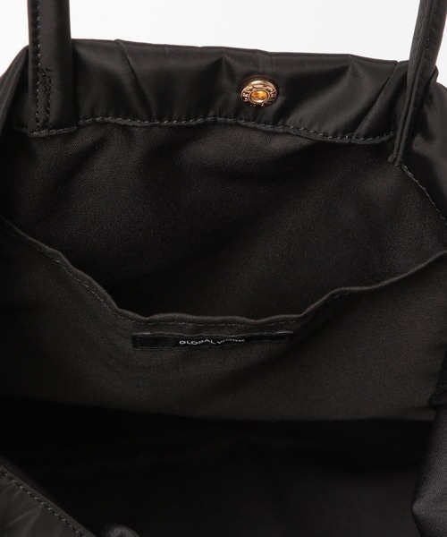 GLOBAL WORK（グローバルワーク）の「撥水セレモニーシンプルトート/603656（トートバッグ・レディース・ブラック・ONE SIZE）」の10枚目の写真