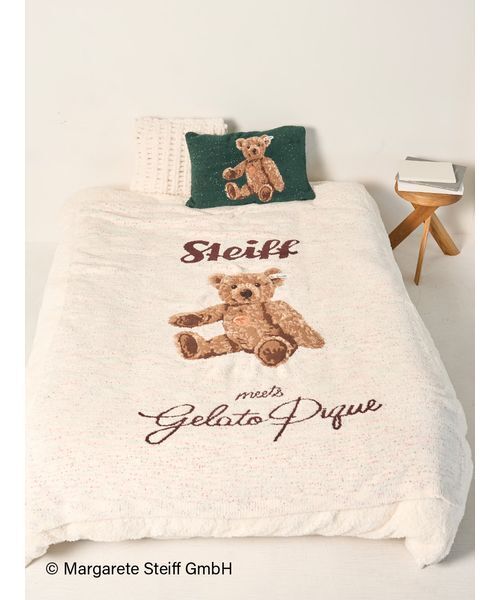 セール】【Sleep】【Steiff】 ジャガードマルチカバー（寝具）｜gelato