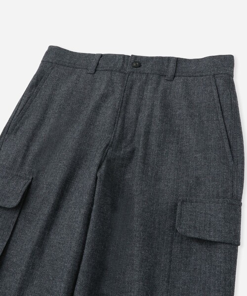 Saturdays NYC（サタデーズ ニューヨークシティ ）の「Balugo Herringbone Pants（その他パンツ・メンズ・グレー/ダークグリーン・L/M/S/X-SMALL）」の14枚目の写真