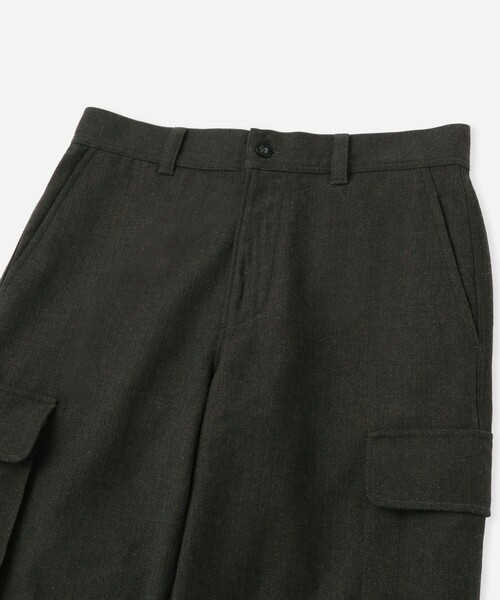 Saturdays NYC（サタデーズ ニューヨークシティ ）の「Balugo Herringbone Pants（その他パンツ・メンズ・グレー/ダークグリーン・L/M/S/X-SMALL）」の15枚目の写真