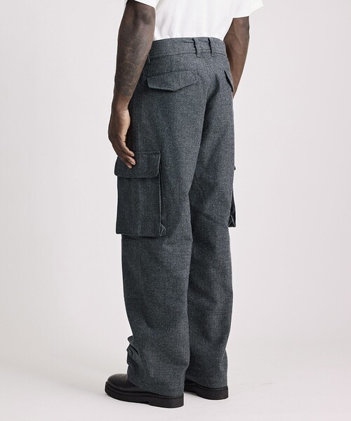 Saturdays NYC（サタデーズ ニューヨークシティ ）の「Balugo Herringbone Pants（その他パンツ・メンズ・グレー/ダークグリーン・L/M/S/X-SMALL）」の3枚目の写真