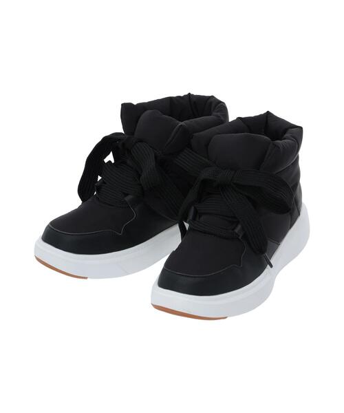 ehka sopo（エヘカソポ）の「中綿ブーツ（ブーツ・レディース・ブラック/キナリ/グレー・M/L）」の5枚目の写真