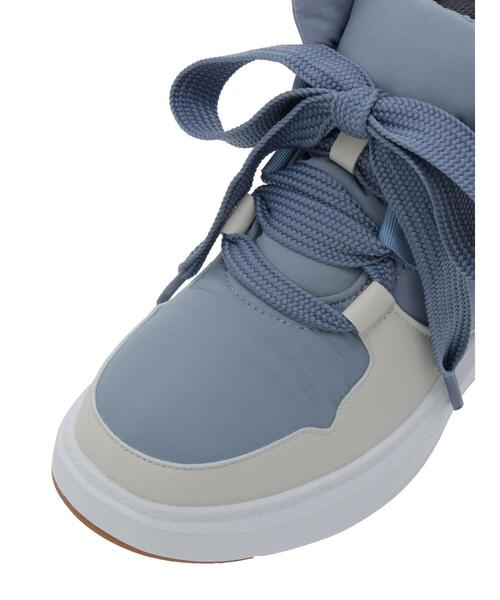 ehka sopo（エヘカソポ）の「中綿ブーツ（ブーツ・レディース・ブラック/キナリ/グレー・M/L）」の11枚目の写真