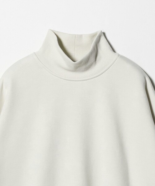 A DAY IN THE LIFE UNITED ARROWS（アデイインザライフユナイテッドアローズ）の「ダンボール 裏起毛 ハイネックスウェット ＜A DAY IN THE LIFE＞（スウェット・レディース・オフホワイト/ベージュ/ロイヤルブルー/ダークグレー・FREE）」の21枚目の写真