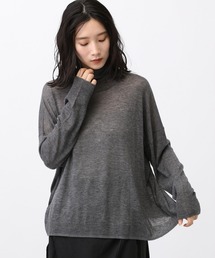 ウール」に該当するTシャツ/カットソー（グレー/灰色系）ファッション