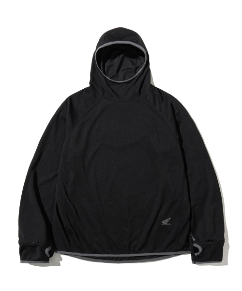 PHYPS MOTORCYCLE(フィップスモーターサイクル)の「H-Tech Dry Active Stretch Hoodie Long Sleeve Black(Tシャツ/カットソー・レディース・その他・SMALL/MEDIUM/LARGE/X-LARGE)」の2枚目の写真