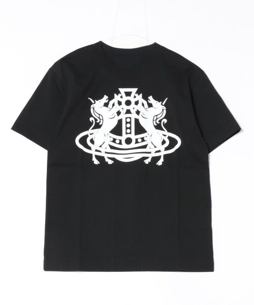 Vivienne Westwood(ヴィヴィアンウエストウッド)の「New Year Zodiac & OrbリラックスTシャツ(Tシャツ/カットソー・レディース・ホワイト/ブラック・40/38/36)」の2枚目の写真