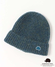 Bleu Bleuet（ブルーブルーエ）の「スカンジナビアンフォレスト刺繍ニット帽（ニットキャップ/ビーニー）」