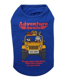 KRIFF MAYER（クリフメイヤー）の「【犬服・ドッグウェア･綿100%】DOGラビット半袖T(車)（ペットウェア）」