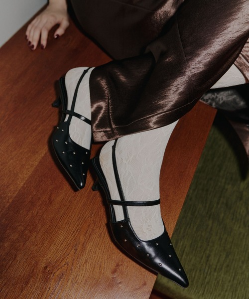 スタッズスリングバックオールウェイズシューズ / studs slingback