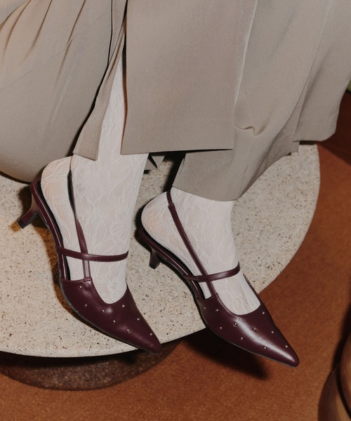 スタッズスリングバックオールウェイズシューズ / studs slingback