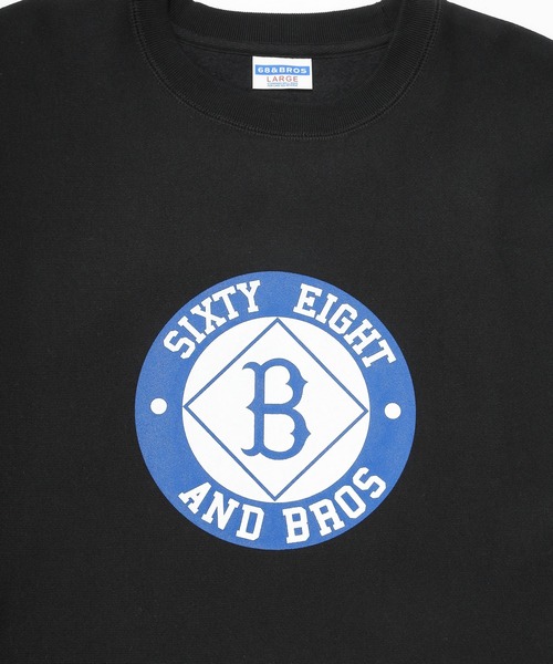 68&brothers(シックスティエイトアンドブラザーズ)の「68&BROTHERS シックスティーエイトアンドブラザーズ / R.W Crew Sweat "Broklyn"(スウェット・メンズ・アイボリー/ブラック/ヘザーグレー・MEDIUM/LARGE/X-LARGE)」の16枚目の写真