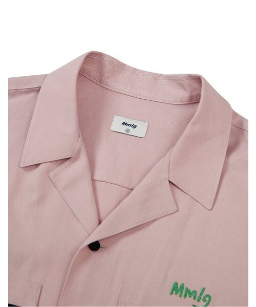 MMLG（エムエムエルジー）の「[Mmlg] CREW SPORT SHIRT (PINK)（シャツ/ブラウス・レディース・その他・SMALL/MEDIUM/LARGE）」の3枚目の写真