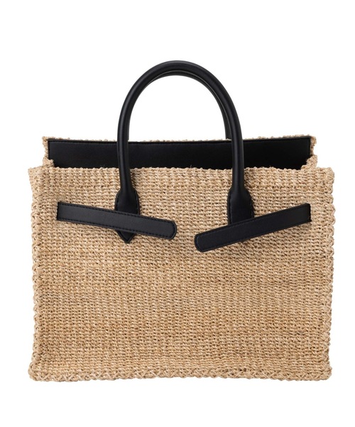 SEA（シー）の「かごバッグ L（かごバッグ・レディース・ブラック・ONE SIZE）」の8枚目の写真