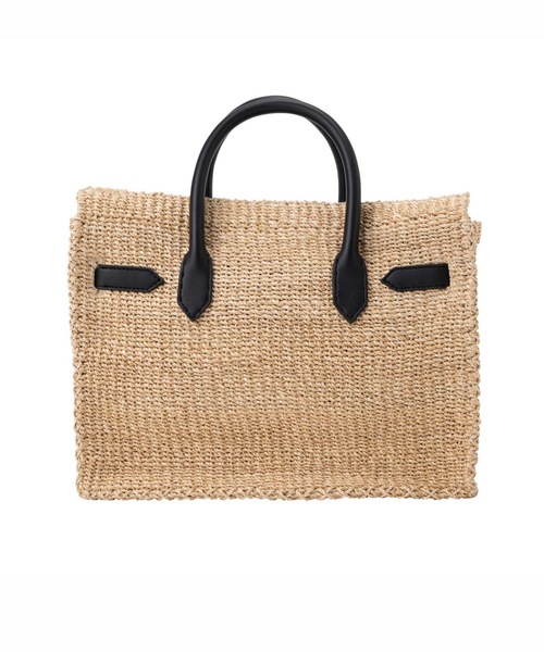 SEA（シー）の「かごバッグ L（かごバッグ・レディース・ブラック・ONE SIZE）」の10枚目の写真