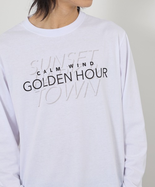 Mac-House(マックハウス)の「【T-GRAPHICS / ティーグラフィックス】ストリートロゴ長袖Tシャツ(Tシャツ/カットソー・メンズ・ブルー/グレー系1/ホワイト/ブラック/グレー系2・S/L/XL/M)」の9枚目の写真