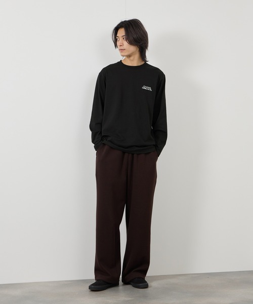 Mac-House(マックハウス)の「【T-GRAPHICS / ティーグラフィックス】ストリートロゴ長袖Tシャツ(Tシャツ/カットソー・メンズ・ブルー/グレー系1/ホワイト/ブラック/グレー系2・S/L/XL/M)」の19枚目の写真