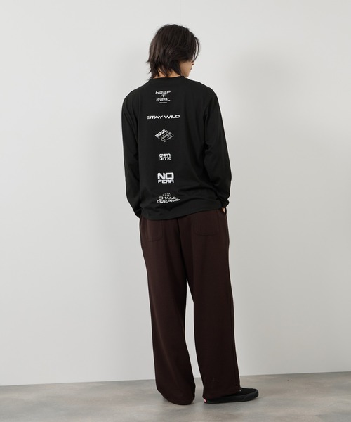 Mac-House(マックハウス)の「【T-GRAPHICS / ティーグラフィックス】ストリートロゴ長袖Tシャツ(Tシャツ/カットソー・メンズ・ブルー/グレー系1/ホワイト/ブラック/グレー系2・S/L/XL/M)」の20枚目の写真