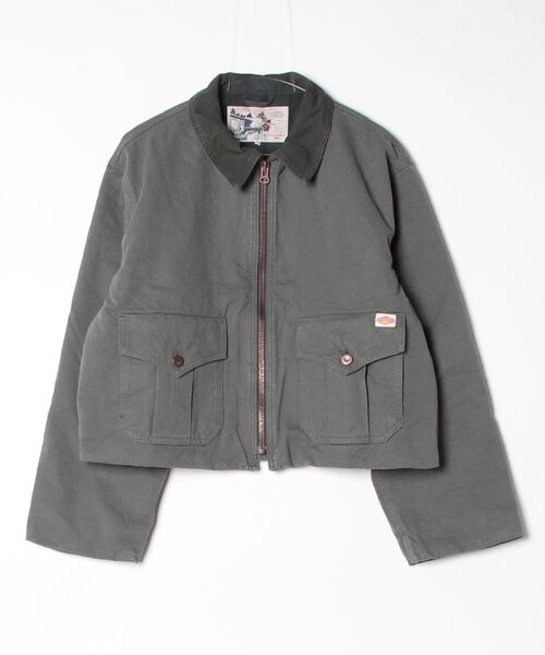 Nudie Jeans(ヌーディージーンズ)の「Nudie Jeans/ヌーディージーンズ Molly Duck Canvas / キャンバスジャケット / Green(ブルゾン・レディース・グリーン・S/M)」の7枚目の写真