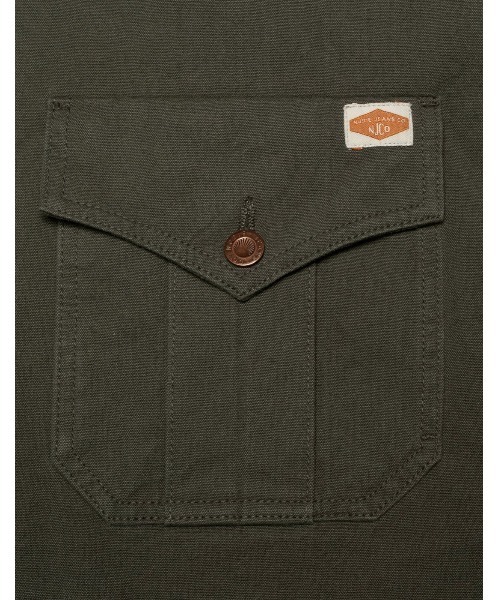Nudie Jeans(ヌーディージーンズ)の「Nudie Jeans/ヌーディージーンズ Molly Duck Canvas / キャンバスジャケット / Green(ブルゾン・レディース・グリーン・S/M)」の6枚目の写真