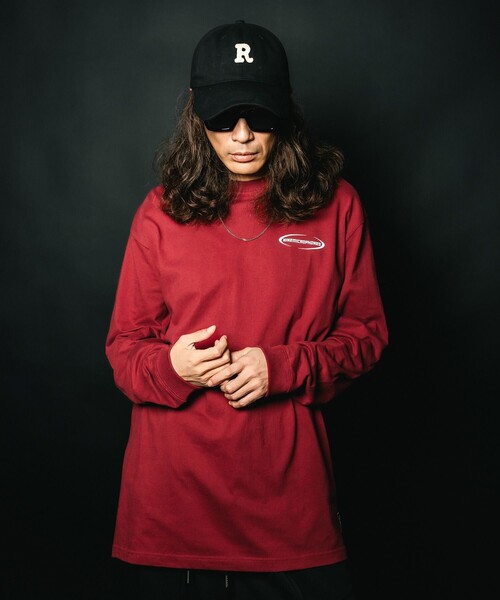 NineMicrophones(ナインマイクロフォンズ)の「Words L/S TEE(Tシャツ/カットソー・メンズ・ホワイト/バーガンディー/ブラック・LARGE/X-LARGE/XX-LARGE/MEDIUM)」の6枚目の写真