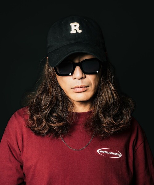NineMicrophones(ナインマイクロフォンズ)の「Words L/S TEE(Tシャツ/カットソー・メンズ・ホワイト/バーガンディー/ブラック・LARGE/X-LARGE/XX-LARGE/MEDIUM)」の5枚目の写真