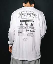 NineMicrophones | Words L/S TEE(Tシャツ/カットソー)