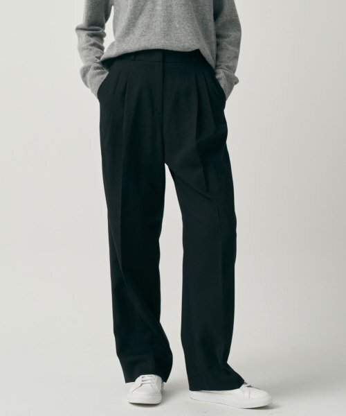 MOTT(モット)の「ウールステッチスラックス - ブラック(スラックス・レディース・その他・SMALL/MEDIUM)」の1枚目の写真