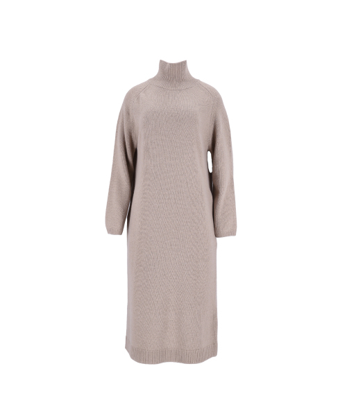 ACUD（アクド）の「Turtlneck Wool Knit Dress（ワンピース・レディース・ダークベージュ・FREE）」の6枚目の写真