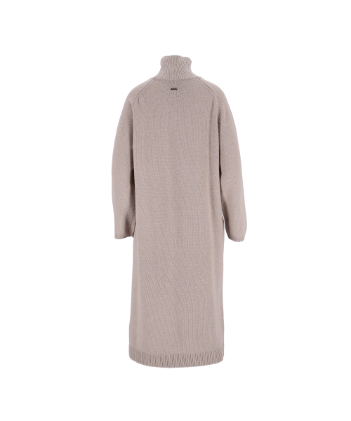 ACUD（アクド）の「Turtlneck Wool Knit Dress（ワンピース・レディース・ダークベージュ・FREE）」の7枚目の写真