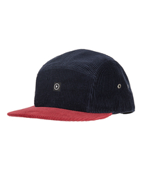 GET IT ON（ゲットイットオン）の「Corduroy Logo Camp Cap_Navy（キャップ）」