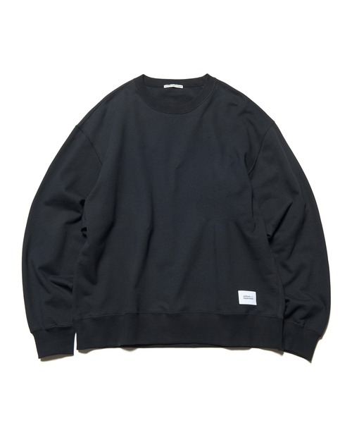 uniform experiment（ユニフォームエクスペリメント）の「LOOSE SWEATSHIRT（スウェット・メンズ・キャメル/ネイビー/ブラック・1/2/3/4/5）」の2枚目の写真