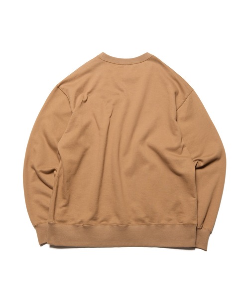 uniform experiment（ユニフォームエクスペリメント）の「LOOSE SWEATSHIRT（スウェット・メンズ・キャメル/ネイビー/ブラック・1/2/3/4/5）」の10枚目の写真