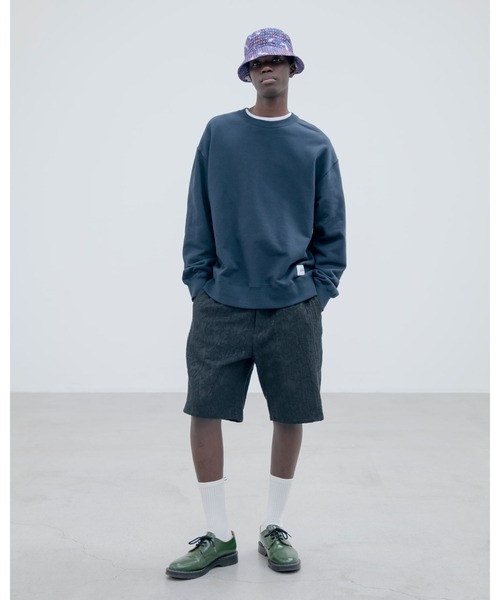 uniform experiment（ユニフォームエクスペリメント）の「LOOSE SWEATSHIRT（スウェット・メンズ・キャメル/ネイビー/ブラック・1/2/3/4/5）」の6枚目の写真