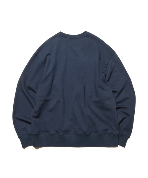 uniform experiment（ユニフォームエクスペリメント）の「LOOSE SWEATSHIRT（スウェット・メンズ・キャメル/ネイビー/ブラック・1/2/3/4/5）」の13枚目の写真
