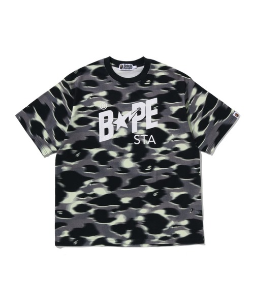 SCREEN CAMO STA LOGO RELAXED FIT TEE（Tシャツ/カットソー）｜A 