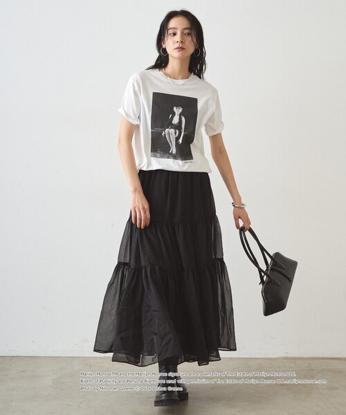 LOUNGEDRESS（ラウンジドレス）の「【GOOD ROCK SPEED】マリリンモンローT（Tシャツ/カットソー・レディース・オフホワイト・FREE）」の20枚目の写真