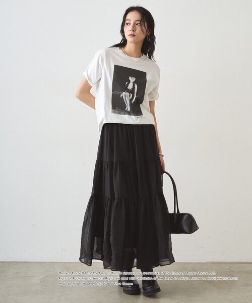 LOUNGEDRESS（ラウンジドレス）の「【GOOD ROCK SPEED】マリリンモンローT（Tシャツ/カットソー・レディース・オフホワイト・FREE）」の21枚目の写真