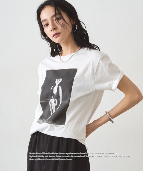 LOUNGEDRESS（ラウンジドレス）の「【GOOD ROCK SPEED】マリリンモンローT（Tシャツ/カットソー・レディース・オフホワイト・FREE）」の7枚目の写真