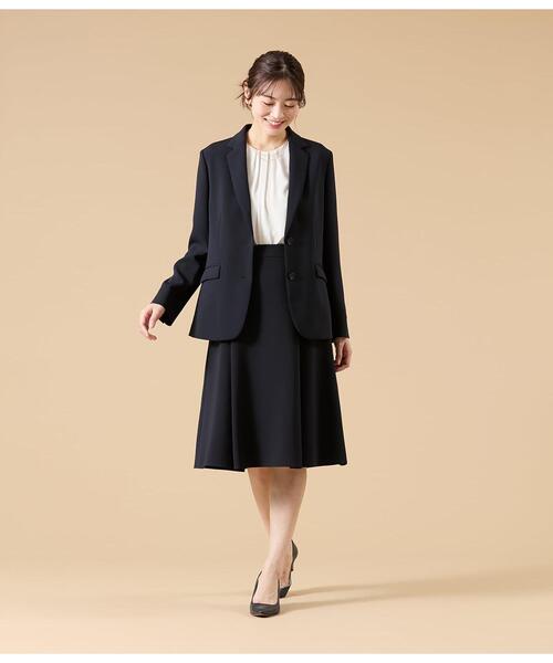 NEWYORKER(ニューヨーカー)の「TR天竺&ストレッチデシン ドッキングブラウス(Tシャツ/カットソー・レディース・ライトグレー/ピンク/ライトグリーン・M/L)」の21枚目の写真