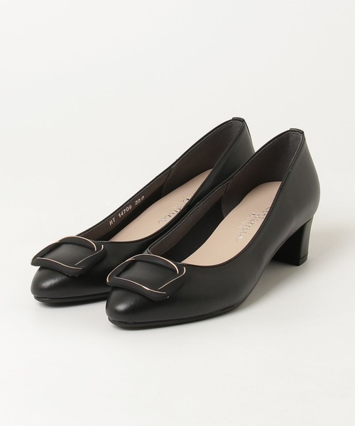 artemis by DIANA(アルテミスバイダイアナ)の「バックル付きソフトラウンドトゥパンプス(パンプス・レディース・アイボリー/ブラック/ベージュ・22.0cm/22.5cm/23.0cm/23.5cm/24.0cm/24.5cm/25.0cm)」の22枚目の写真
